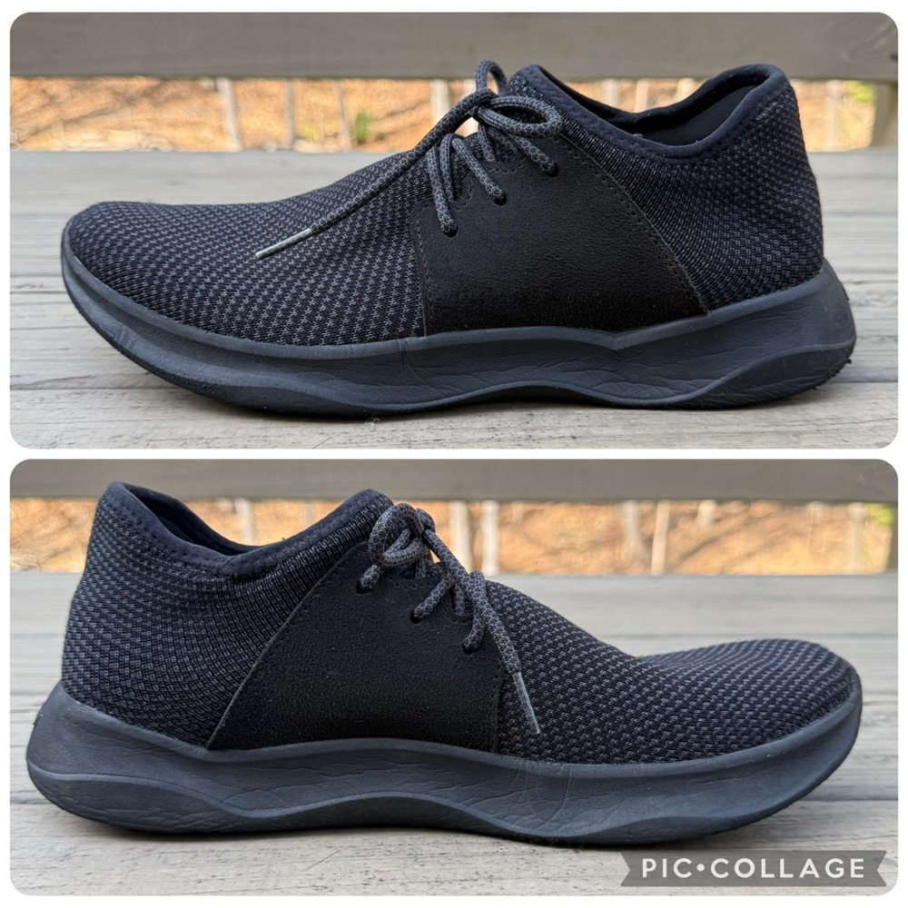 Vessi Everyday Classic Waterproof Sneakers in all black size 11 - Picture 8 of 14